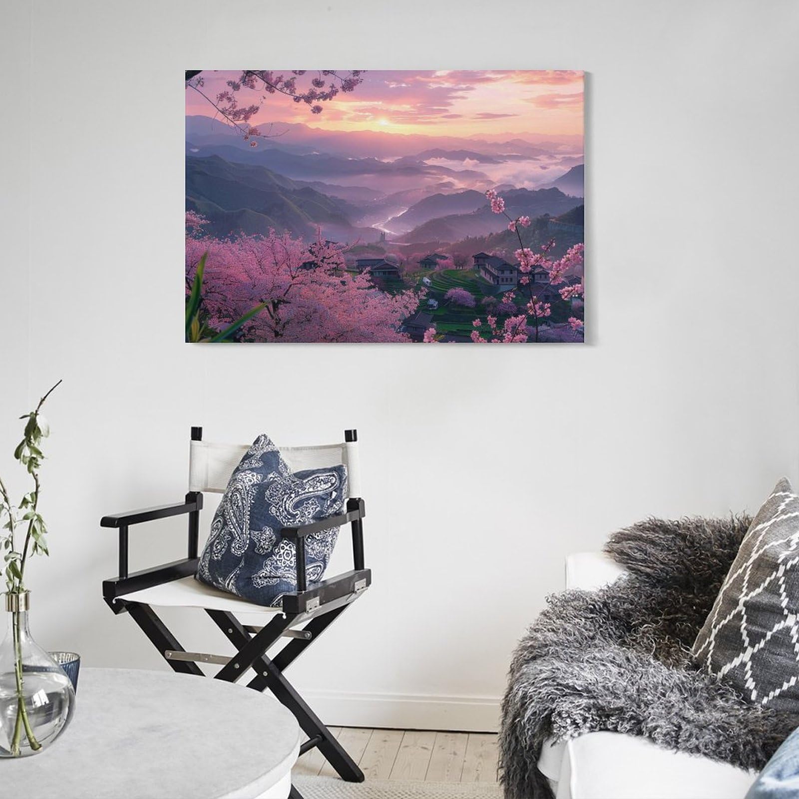 山上湖絵インテリア※飾り収蔵